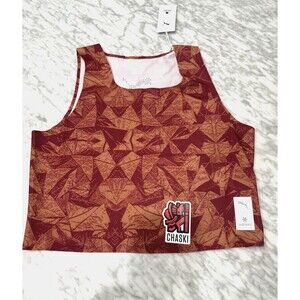 PUMA X Saysky Crew Neck Athletic Run Crop Top Womens XL 527835 90 NEW